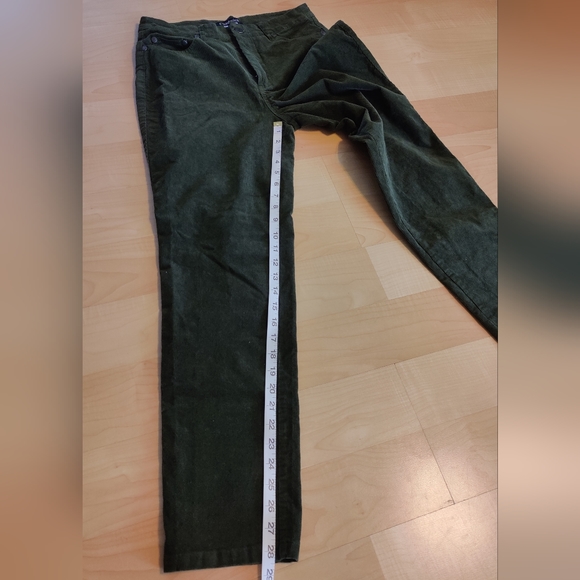 Chadwicks corduroy pants/jeans size 8P in a dark green color - Picture 7 of 11